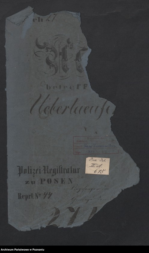 Obraz 4 z jednostki "A. betr. Überläufer Litt. A - Z"