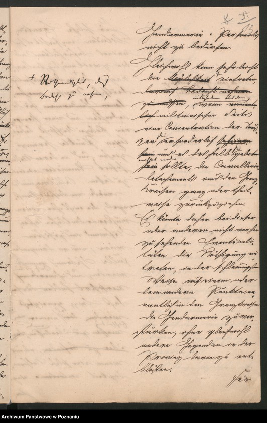 Obraz 18 z jednostki "Die aus Anlass der Unruhen im Königreiche Polen getroffenen polizeilichen Massregeln."