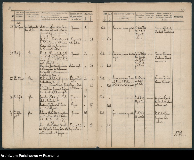 Obraz 8 z jednostki "Księga małżeństw"