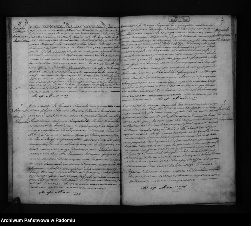 Obraz 4 z jednostki "Dublkat uroždennyh, brakosočetannnyh i umerših v rimsko-katoličeskom prihode Kazanov 1874 goda"