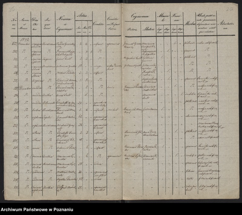Obraz 15 z jednostki "Spis zgonów"