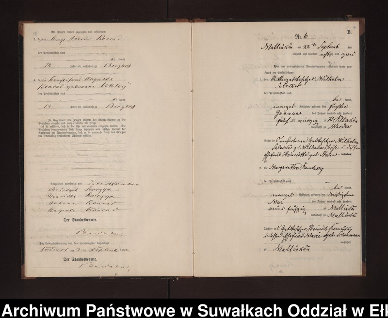 image.from.unit.number "Heiraths-Neben-Register des Preussischen Standes-Amtes Neuhoff Kreis Loetzen"