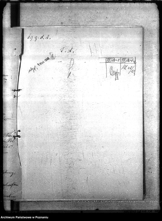 Obraz 13 z jednostki "Polizeikaserne in Leslau. Wohungen für Polizeiangehörigen in Leslau. Polizeigefängnis in Leslau"