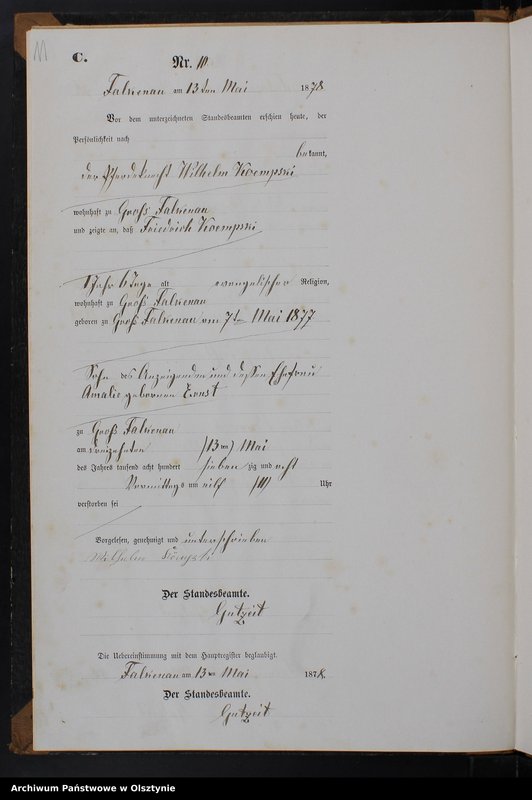 image.from.unit.number "Sterbe-Neben-Register Nr 1 - 29"