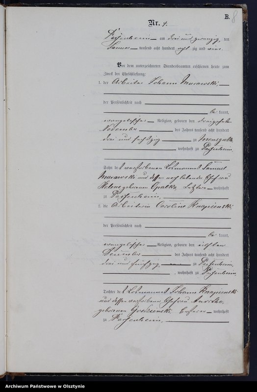 image.from.unit.number "Heiraths-Haupt-Register Nr 1 - 27"
