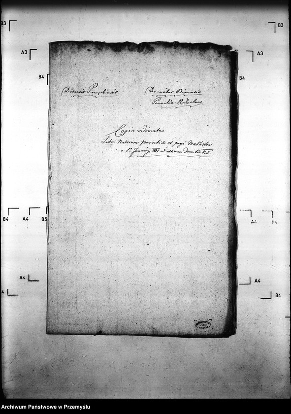 Obraz 13 z jednostki "[Kopie ksiąg metrykalnych parafii Małastów z filiami Ropica Ruska, Pętna (dekanat Gorlice)]"