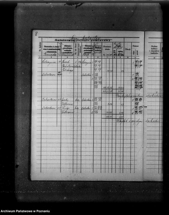 Obraz 12 z jednostki "Ostateczny rejestr pomiarowy majątku Zebertowo"