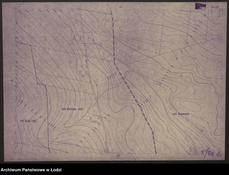 Obraz 2 z jednostki "Plan m. Łodzi 1:2000. Sekcja NO37"