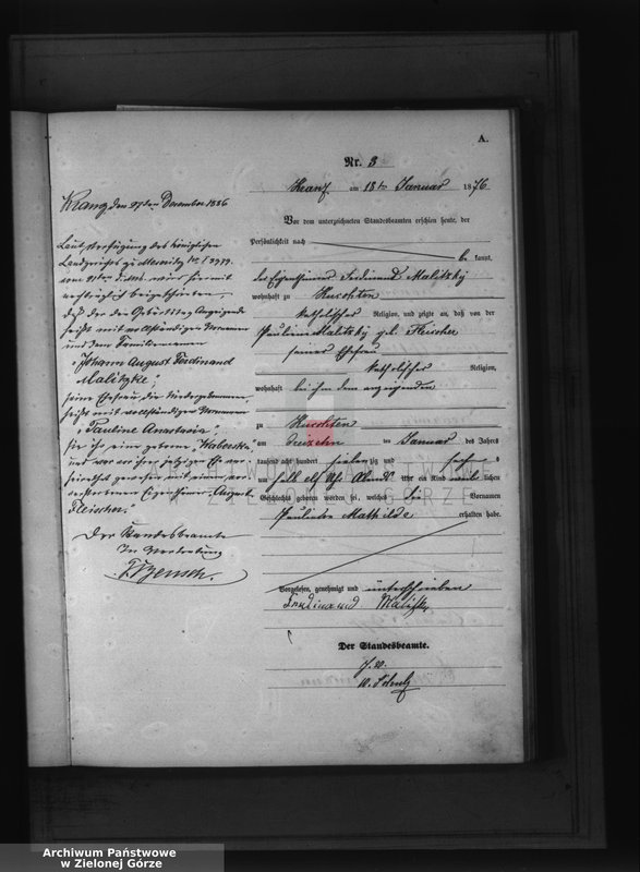 Obraz 7 z jednostki "Geburts-Haupt-Register"