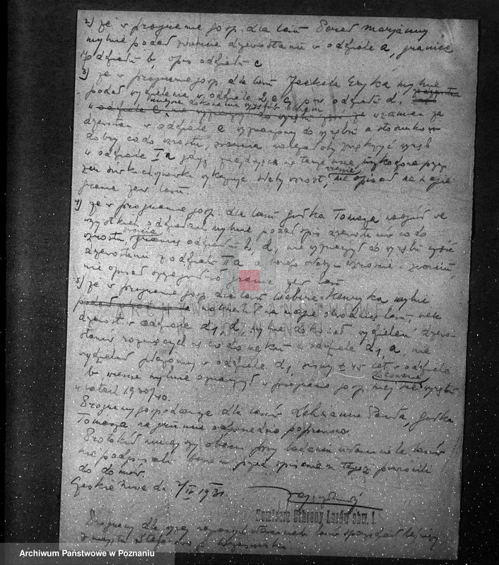 Obraz 11 z jednostki "/Różne sprawy leśne, protokóły badania gospodarki leśnej/"