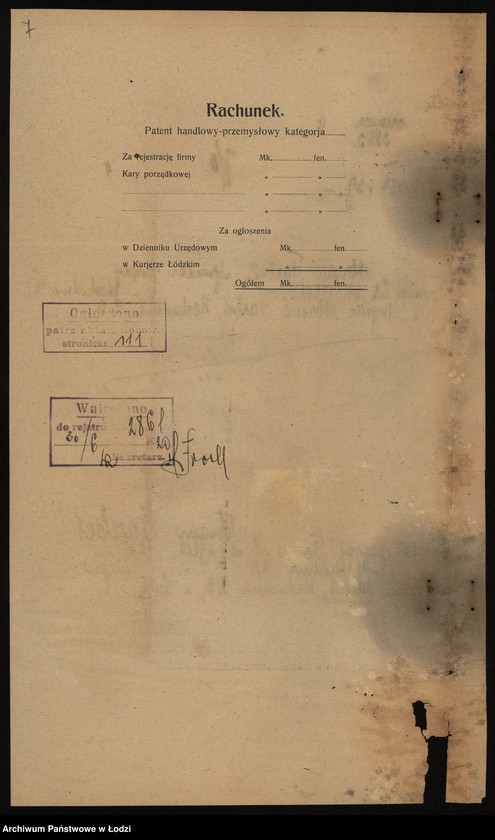 Obraz 9 z jednostki "Abram Farber – sprzedaż przędzy"