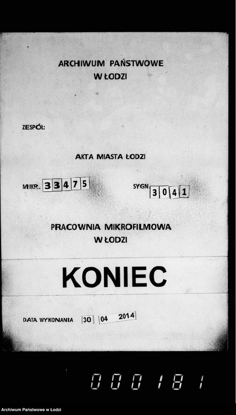 Obraz 12 z jednostki "Ob otkrytji prodolženija Novo-Promenadnoj ulicy ot Anny do Karla"