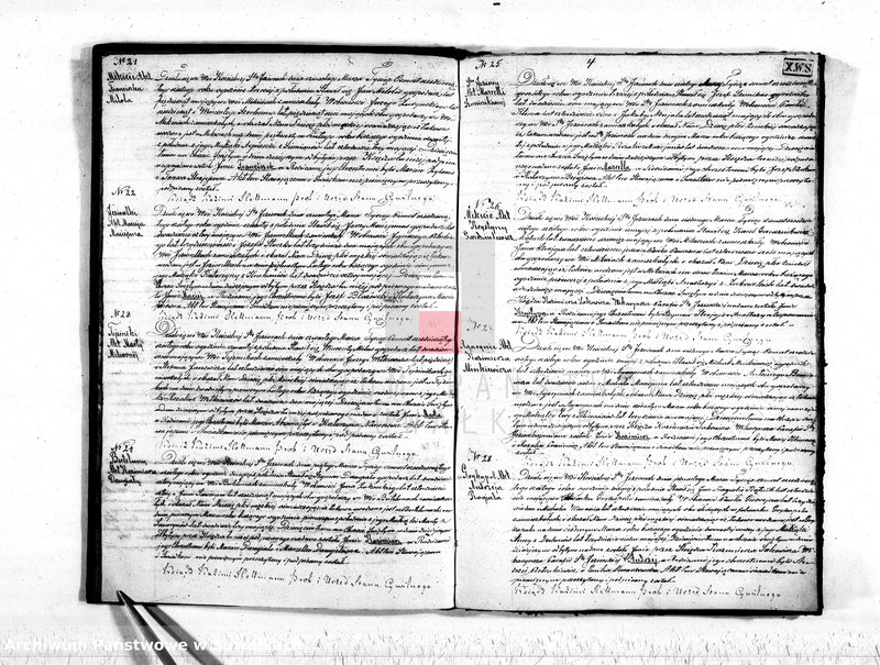Obraz 6 z jednostki "Akta stanu cywilnego parafij Św. Jeziorskiej urodzonych, zaślubionych i umarłych z roku 1866"