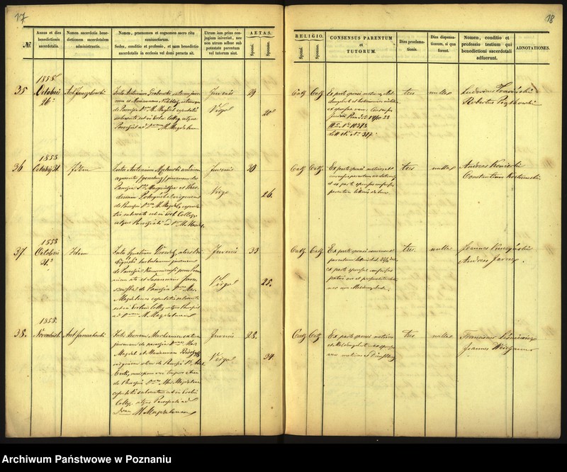 Obraz 12 z jednostki "Księga małżeństw"