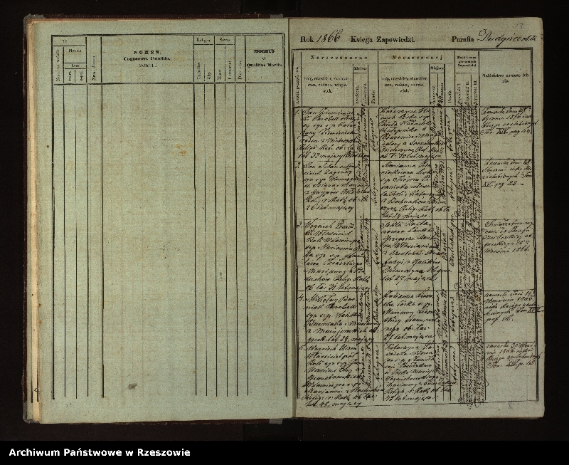 Obraz 11 z jednostki "Księga urodzeń, małżeństw i zgonów dla miejscowości Dudyńce, Jędruszkowce, Markowce, Pisarowce, Pobiedno"