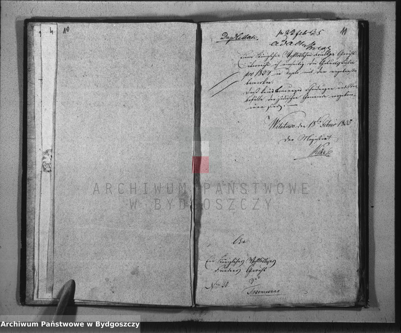 image.from.unit.number "Duplicate der Civil Standes Bücher der Juden Gemeinde zu Wilatowo"