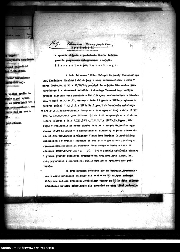 image.from.unit.number "Administracja przejściowa majątku Biernatki powiatu kaliskiego"