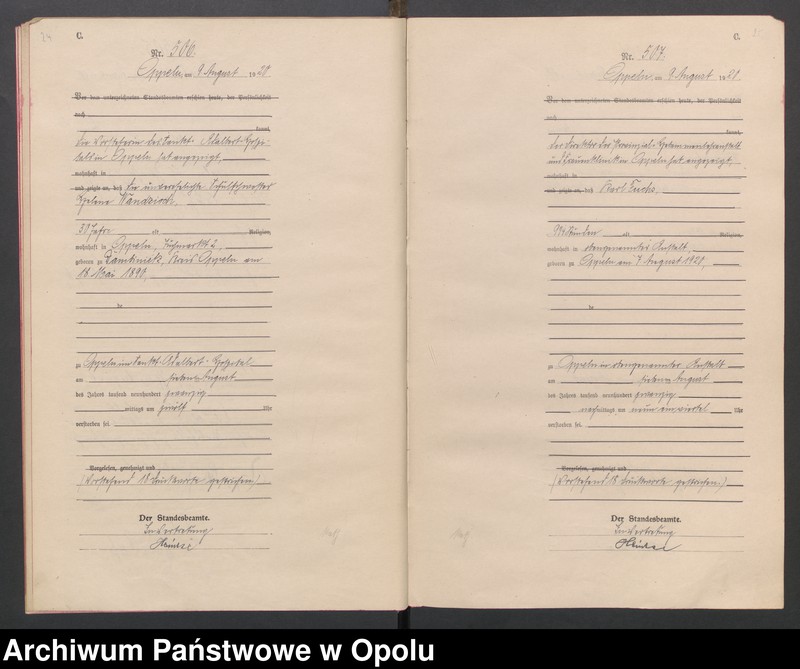 Obraz 15 z jednostki "[Rejestr zgonów] 1920 Tom II Nr 484-794"