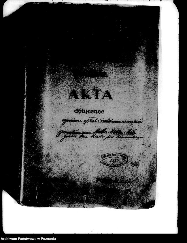 Obraz 4 z jednostki "Wymiar opłat i należności za scalenie gruntów wsi Modła Wielka i Mała powiat"