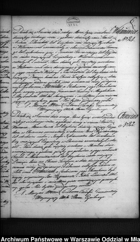 image.from.unit.number "Akta urodzeń, małżeństw, zgonów"