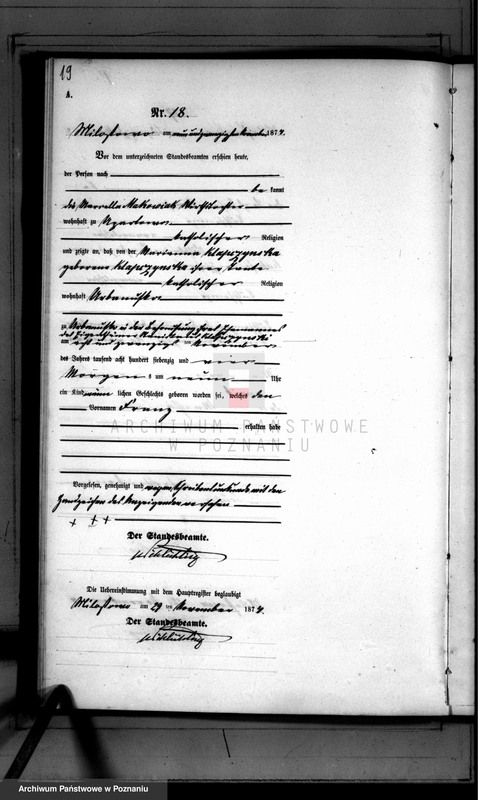 Obraz 19 z jednostki "Księga urodzeń"