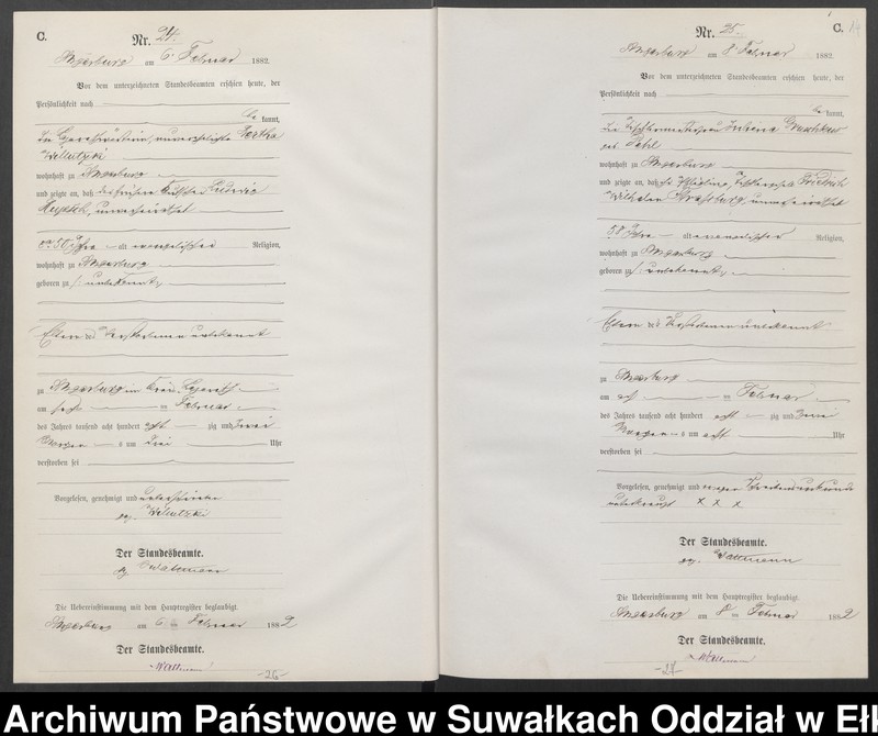 image.from.unit.number "Sterbe-Neben-Register des Preussischen Standes-Amtes Angerburg Kreis Angerburg"