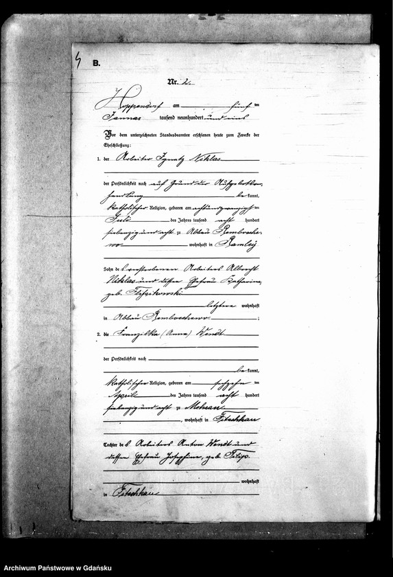 image.from.unit.number "Księga małżeństw"