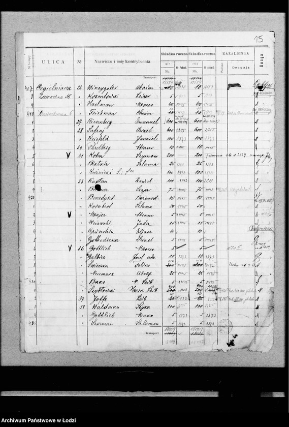 Obraz 20 z jednostki "[Składki gminne]"