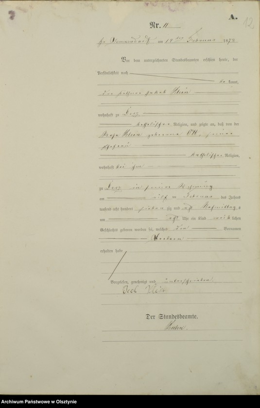 image.from.unit.number "Geburts-Haupt-Register Nr 1 - 132"