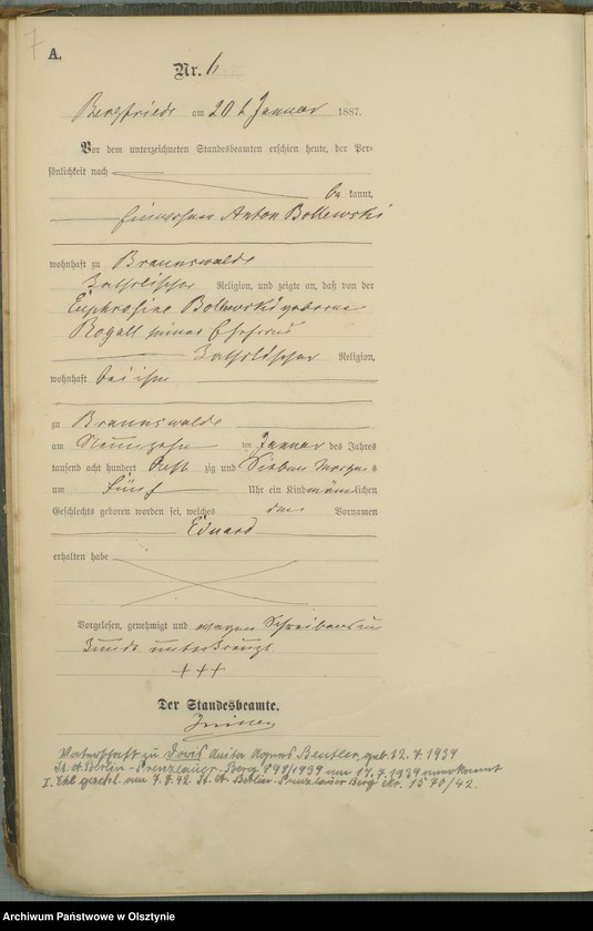 image.from.unit.number "Geburts-Haupt-Register Nr 1 - 119"