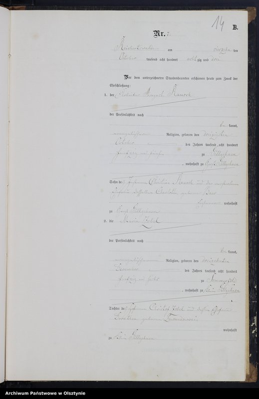 image.from.unit.number "Heiraths-Neben-Register Nr 1 - 13"