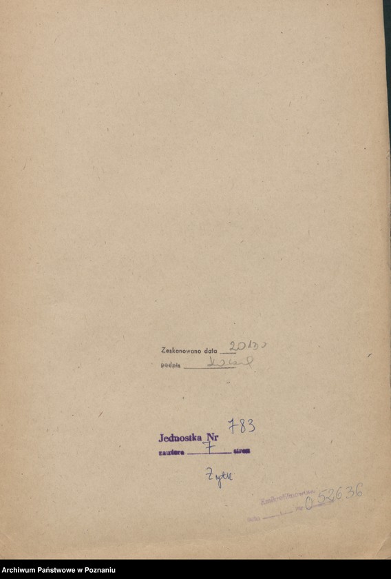 Obraz 12 z jednostki "A. betr. Familie von Jarzembowski"