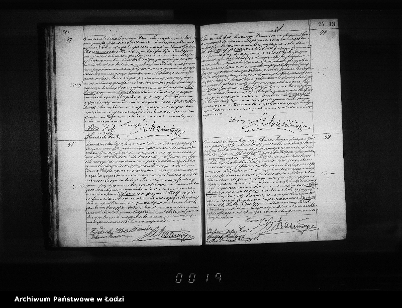 Obraz 17 z jednostki "Akta urodzeń, małżeństw i zgonów"