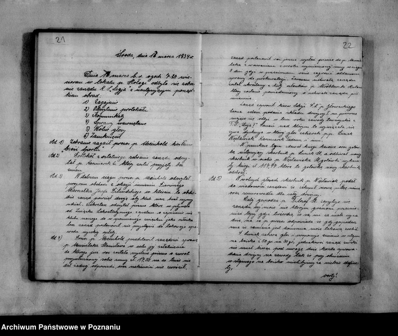 Obraz 15 z jednostki "Protokoły zebrań zarządu, plenarne"