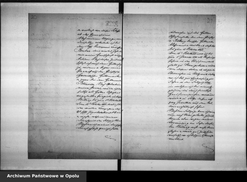 Obraz 17 z jednostki "Acta des Magistrats zu Oppeln betreffend die Wiederbesetzung der durch den Tod des p. Heyne erledigten Stadt - Secretair - Stelle"