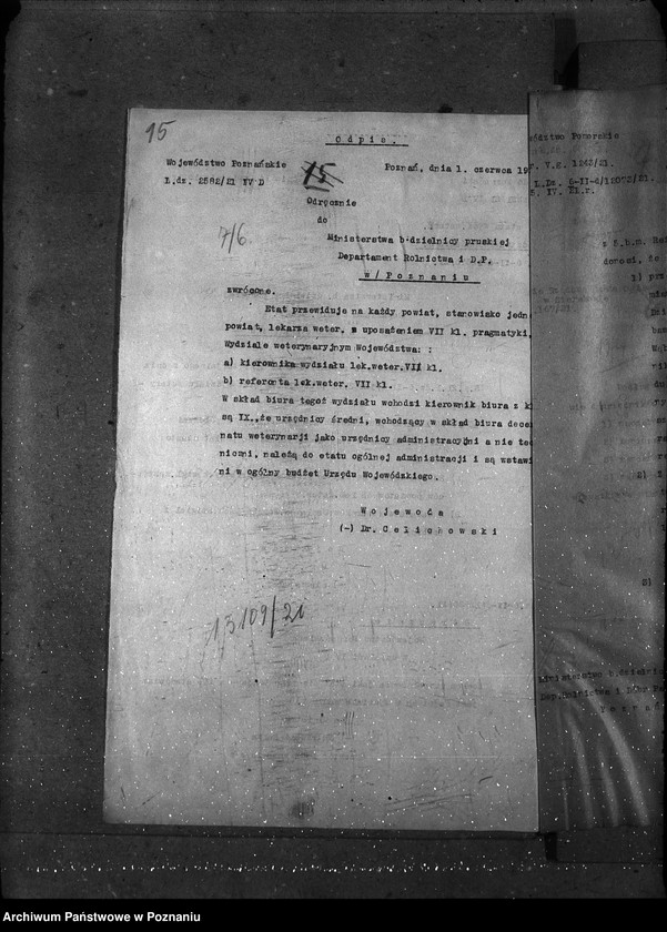 Obraz 20 z jednostki "Sprawy osobowe Etat Departamentu i podległych mu urzędów"