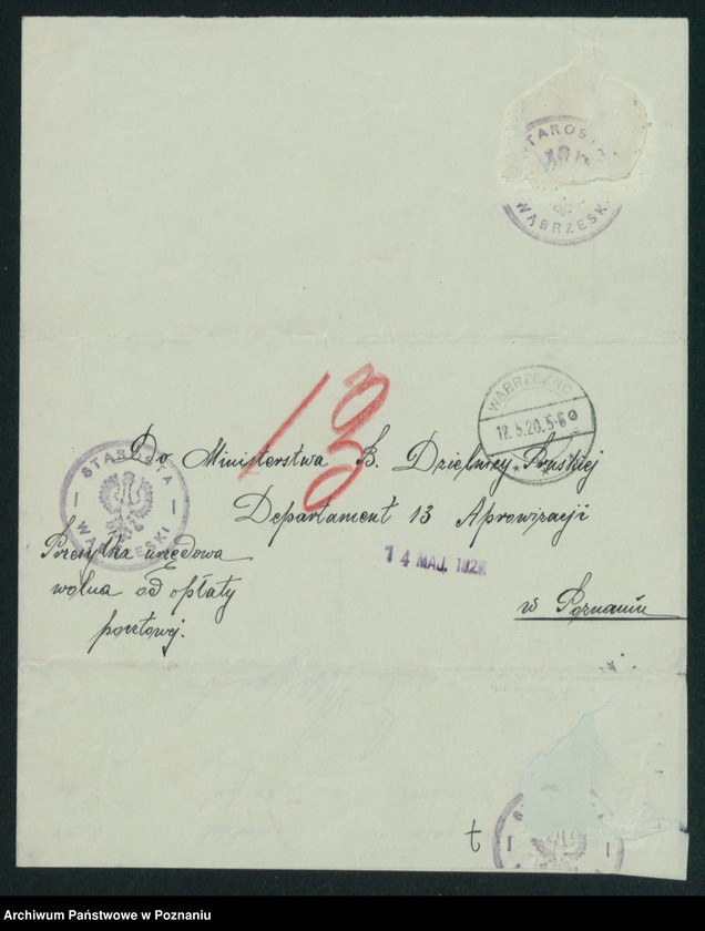 Obraz 9 z jednostki "[Wykazy cen maksymalnych Województwa Pomorskiego za miesiąc kwiecień 1920 roku]"