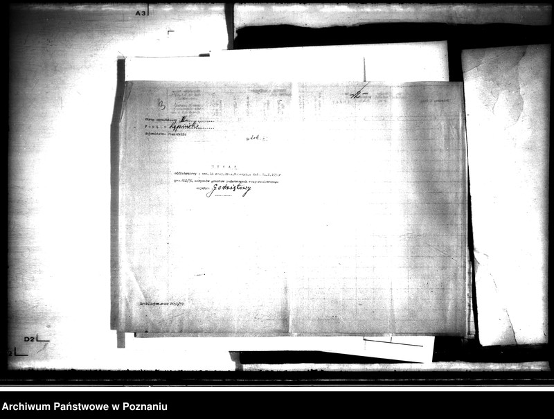 Obraz 13 z jednostki "Umorzenia należności Funduszu Obrotowego Reformy Rolnej ciążących na nabywcach działek z parcelacji pol. Powiatu kępińskiego artykuł 16"