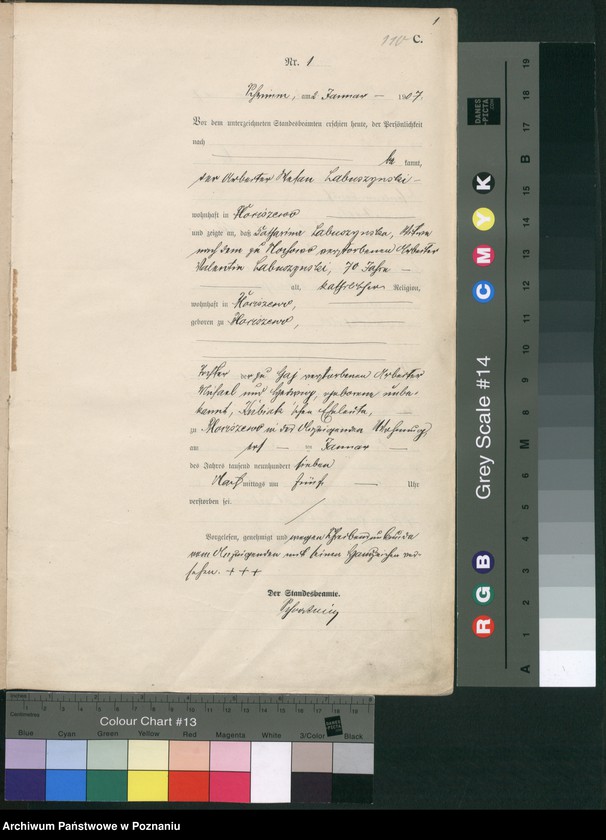 Obraz 4 z jednostki "Sterbe-Haupt-Register"