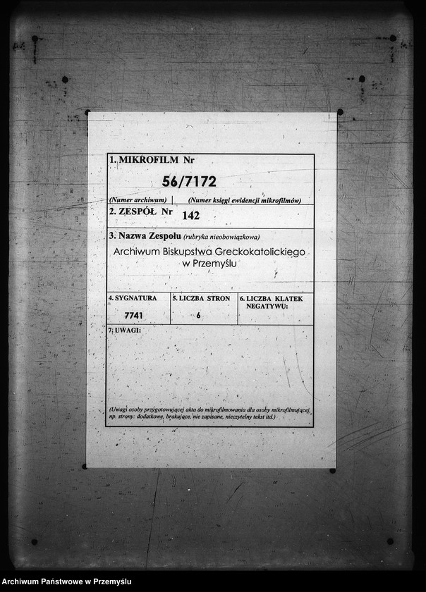 Obraz 2 z jednostki "[Kopie ksiąg metrykalnych parafii Międzybród (dekanat Sanok)]"