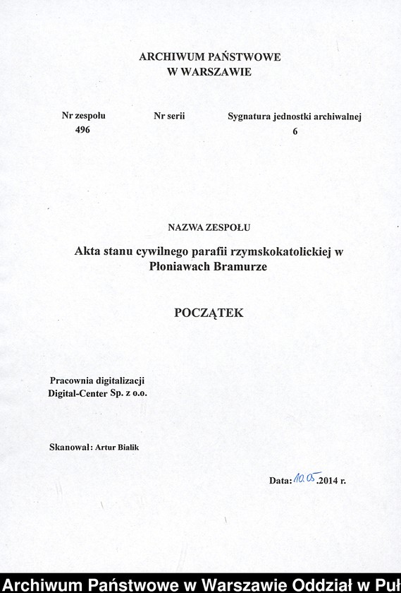 image.from.unit.number "Akta urodzeń, małżeństw, zgonów"