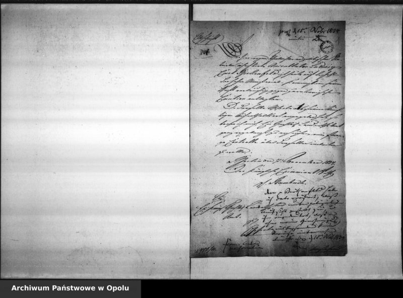 Obraz 5 z jednostki "Acta personalia über den Auscultator Ludwig Carl Birkenfeld hieselbst"