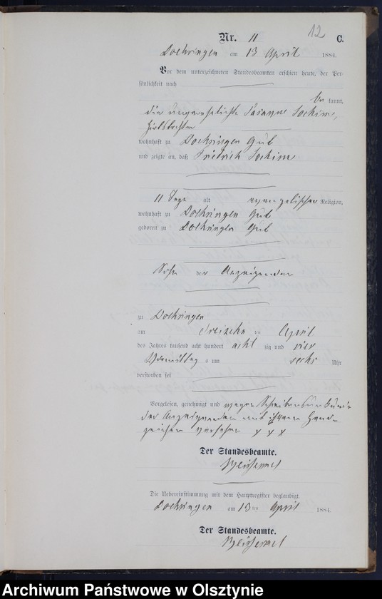 image.from.unit.number "Sterbe-Neben-Register Nr 1 - 42"