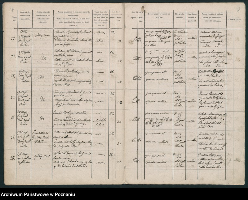 Obraz 6 z jednostki "Księga małżeństw"