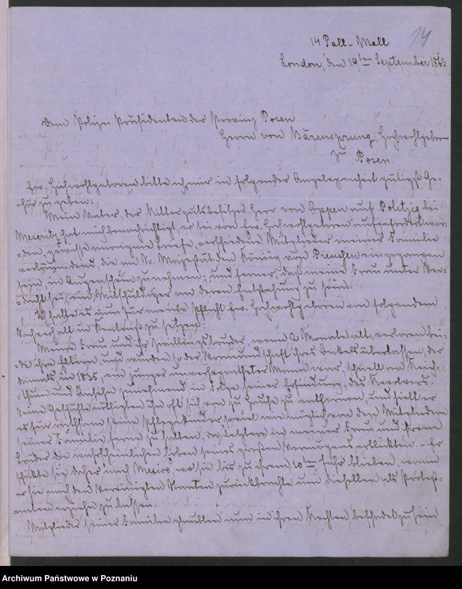 Obraz 19 z jednostki "A. betr. Familie von Oppen und Orański"