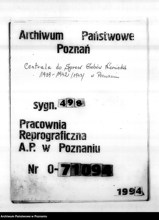 Obraz 1 z jednostki "Spisy poległych rozpoznanych"