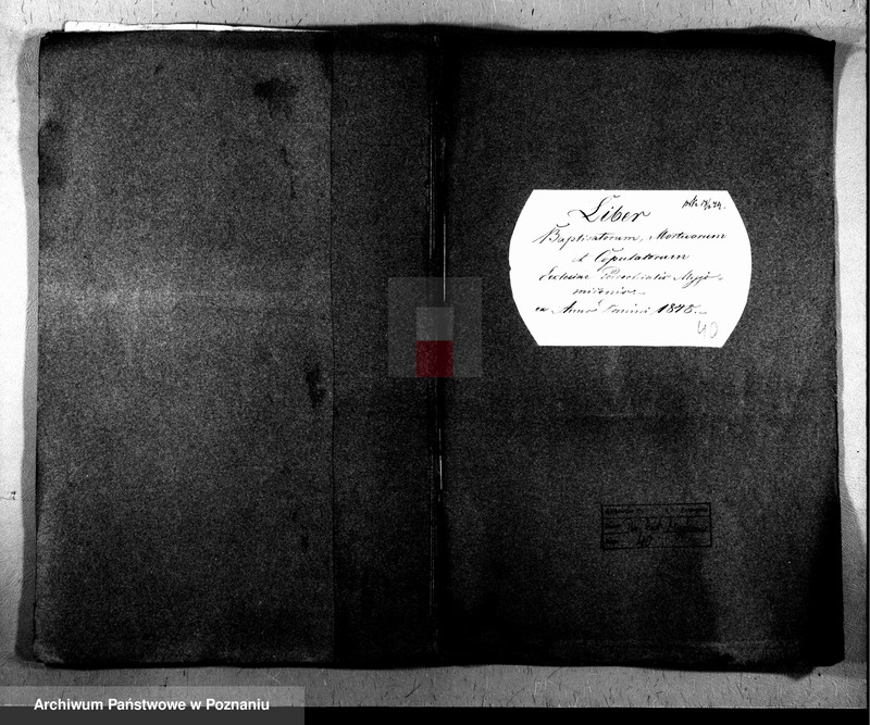 Obraz 1 z jednostki "Duplikat baptisatorum, copulatorum, mortuorum"