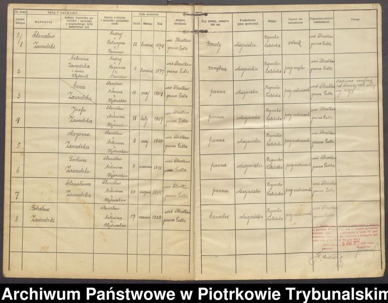 image.from.unit.number "[Księga ludności stałej wsi Strzałków]"