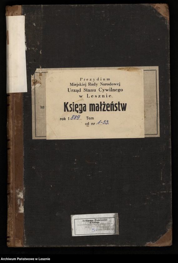 Obraz 2 z jednostki "[Księga małżeństw]"