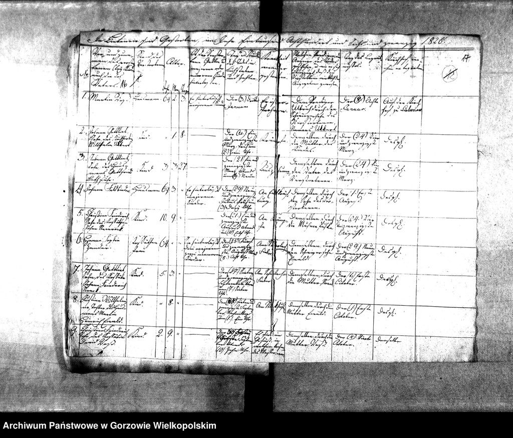 image.from.unit.number "Duplikate der Kirchenbücher von der Parochie Liebenow (Lubno)"